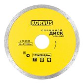 Диск алмазный сплошной 115х2,4х22мм 2208300