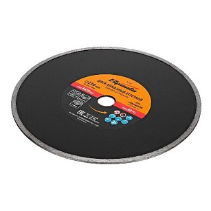 Диск алмазный отрезной сплошной, 230 х 22,2 мм, влажная резка SPARTA