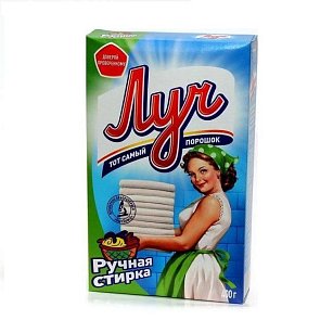 Порошок стиральный Луч 400гр Ручная стирка