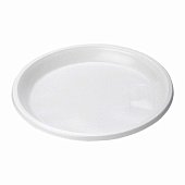 Одноразовая посуда Тарелка d=167мм 12шт/уп белая