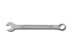 Ключ комбинированный гаечный СИБИН, белый цинк, 10мм.