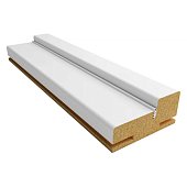 Дверная коробка телескопическая с уплотнителем , ПВХ эмалит белый 30*70 Дверная коробка телескопическая с уплотнителем , ПВХ эмалит белый 30*70