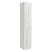 Шкаф-колонна Сакура правая Ольха Наварра/Белый глянец