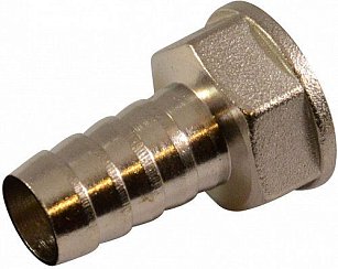 Штуцер под шланг с внутренней резьбой 1/2"х20мм.