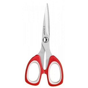 Ножницы ЗУБР "Мастер" хозяйственные, двухкомпонентные ручки, 135мм