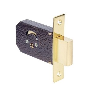 Замок врезной без ручки АЛЛЮР 90 крестовый ключ