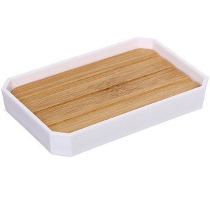 Мыльница "Квадро" белая