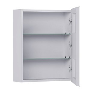 Шкаф зеркальный Geometry Step 500 со светодиодной подсветкой