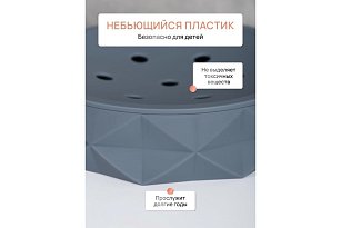 Мыльница настольная, SANREMO, пластик