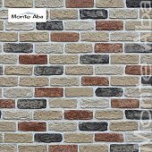 Декоративный камень Честер Брик А2-303-90 (микс, плоскостной, без шва (0,536 м2) гипс