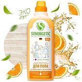 Средство моющее Синергетик 750мл для поверхности биоразлагаемое Цитрусовая свежесть 101755 Средство моющее Синергетик 750мл для поверхности биоразлагаемое Цитрусовая свежесть 101755
