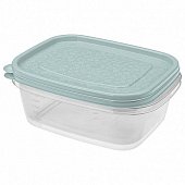 Комплект контейнеров Арт-декор 1,25л (2шт) светло-голубой
