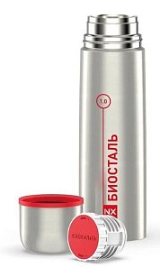Термос нержавеющий Биосталь NX-1000 узкое горло 1 л