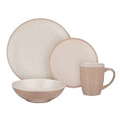 Набор столовой посуды MILLIMI  16пр. коричневый керамика