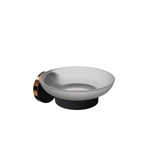 Мыльница для ванной "LORD" FORA черный