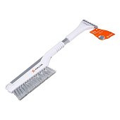 Щетка от снега и льда 60-88см с мягкой распушённой щетиной и телескоп. рукояткой AIRLINE (AB-R-10R)