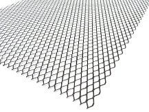 Лист декоративный алюминиевый ПВЛ TR10  0,8х250х1000 Черный