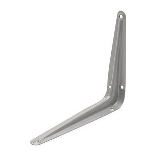 Уголок для полок Апекс SB-1-150*125-SL серебро