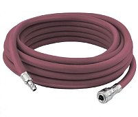 Шланг пневматический резиновый, 10 x 16 мм, 24 бар, армированный, быстросъемное соединение, 10 м Stels