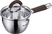 Ковш со стекл. крышкой 1,1л; 14x8,5 см Linea Truffle