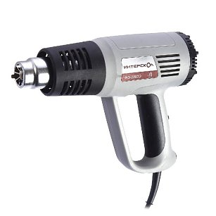 Фен строительный ИНТЕРСКОЛ ФЭ-2000Э (кейс)