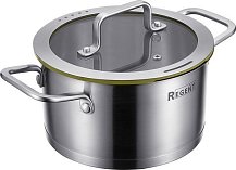 Кастрюля со стеклянной крышкой 4,5л; 22х12 см Linea PALERMO