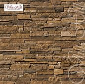 Искусственный камень Каскад Рейндж (Cascade Range), коричневый, плоскостной, без шва (0,36м2) А235-40