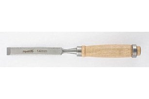 Долото-стамеска 14 мм, деревянная рукоятка Sparta