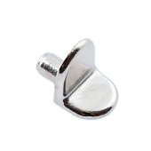 Полкодержатель Г-образный никелированный (4 шт) Полкодержатель Г-образный никелированный (4 шт)