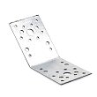 Пластина перфорированная 135град. 90х90х65мм оцинкованная