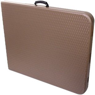 Стол складной 180*75*74см "Венеция" рисунок под ротанг