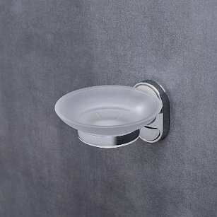 Мыльница к стене (матовое стекло) A2020