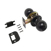 Ручка-защелка СТАНДАРТ 607 BK BL матовый черный Ручка-защелка СТАНДАРТ 607 BK BL матовый черный