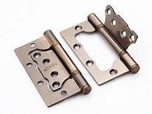 Петля сталь без врезки 2 подшип без короны античная бронза RENZ