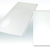 Стеновая панель ПВХ белая матовая 2700*250*8