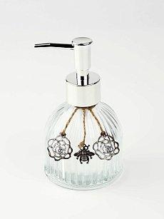 Дозатор для жидкого мыла "Цветочки", 250 мл