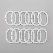 Набор пластиковых колец для штор 12шт.