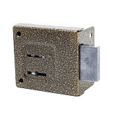 Замок накладной Птимаш ЗН4-1 бронза Замок накладной Птимаш ЗН4-1 бронза