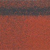 Коньково-карнизная гибкая черепица ТЕХНОНИКОЛЬ Красный