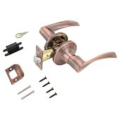 Ручка-защелка Стандарт 8901 PS AC старая медь пустая