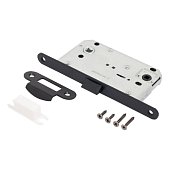 Защелка АЛЛЮР АРТ 5300-P-WC BL матовый черный с фиксатором