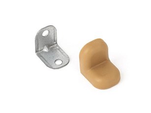 Уголок металл с пласт. 20*20, бук