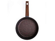 Сковорода с антипригарным покрытием и ручкой soft-touch д.240 "Гранит 15"