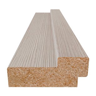 Дверная коробка лайт капучино 70*26