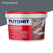 Эпоксидная затирка и реактивный клей д/плитки PLITONIT COLORIT EasyFill титановый 1кг