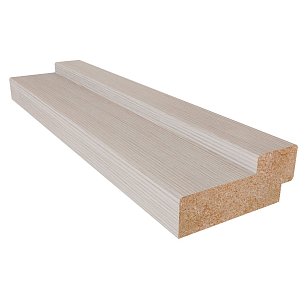 Дверная коробка лайт капучино 70*26