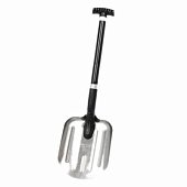 Лопата автомобильная №22 алюминиевое лезвие с ребрами жесткости