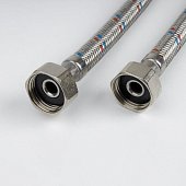 Гибкая подводка, F1/2xF1/2, SS304, латунь, 0,4 м, IDDIS, 926ABS04ZP