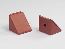 Уголки пластмассовые, вишня