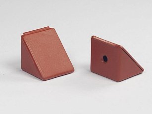 Уголки пластмассовые, вишня